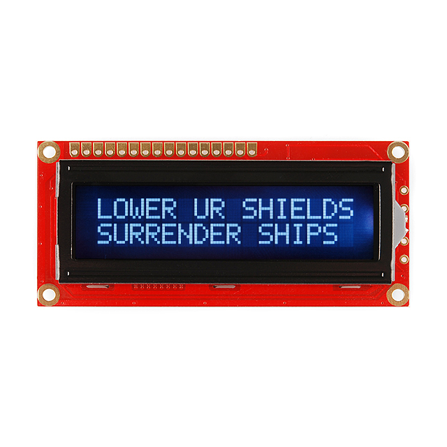 LCD-18160 SparkFun Electronics  Modules d'affichage - LCD OLED Caractères et Numériques